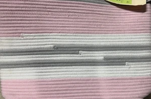 Cesta de almacenamiento de cuerda de algodón rosa Pottery Barn Kids * Sesión de fotos - Imagen 1 de 1
