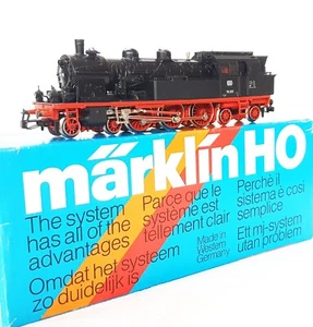 Marklin AC HO 1:87 German DB BR 78 STEAM TENDER LOCOMOTIVE 4-6-4 #3106 MIB`80! - Picture 1 of 12