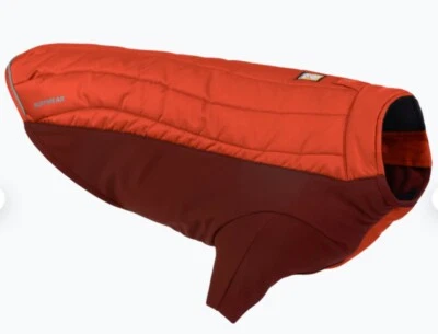 Ruffwear Powder Hound Dog Jacket In Persimmon Orange Sz Small NWT - Image 1 of 4