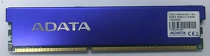 ADATA GAMING RAM 4GB x1 DDR3 1600MHZ AD3U1600W4G11-SH DIMM Memory 240p Desktop