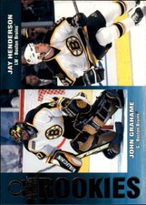 1999-00 Pacific Omega #23 J.Grahame J.Henderson Rookie Boston Bruins NHL NM-MT