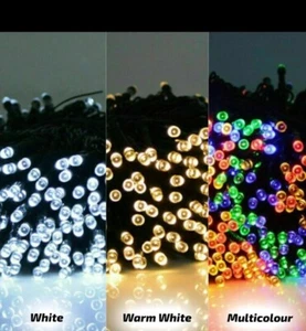 LED Solar Power Licht Schnur Fee Outdoor Garten Wasserdicht, Party Licht - Bild 1 von 16