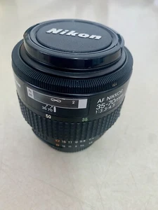 Nikon AF Nikkor 35-70mm f/3.3-4.5 Lens Made In Japan Mint Condition - Picture 1 of 7
