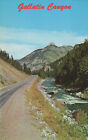 Gallatin Highway Canyon near Bozeman Montana Postcard