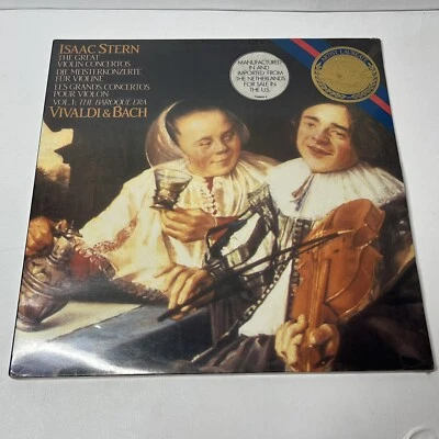 ISAAC STERN vl VIVALDI & BACH Great Violin Concertos Vol. 1 Baroque Era 2xLP - Image 1 of 4