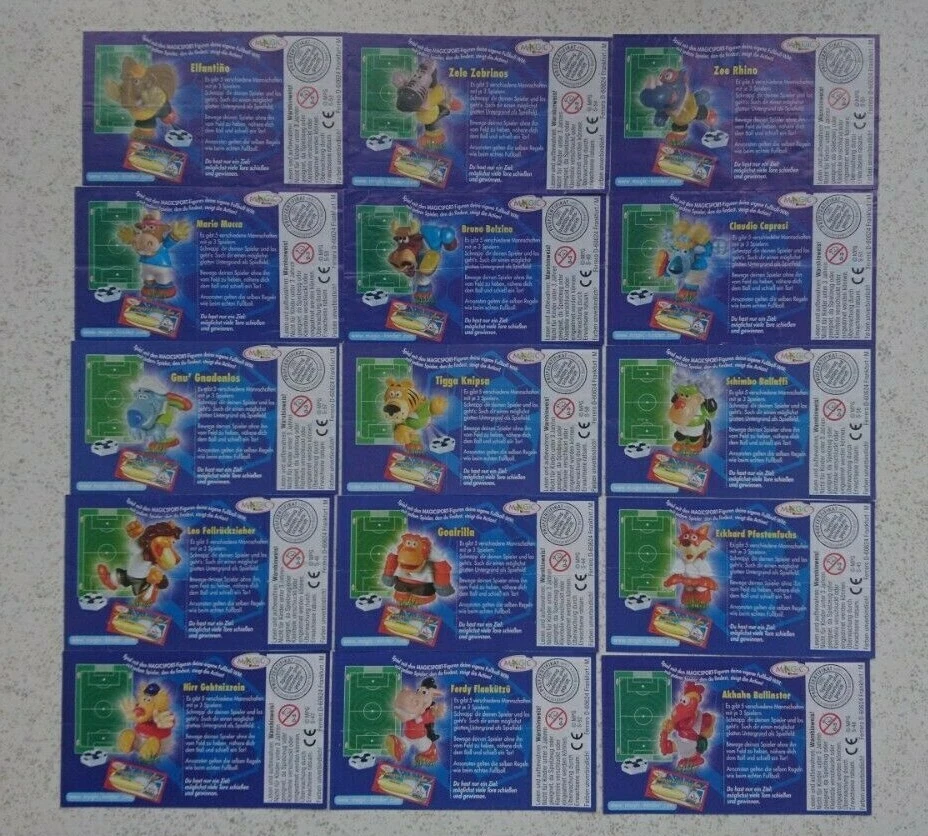 SUCHEN Sie sich jeweils 4 BPZ von "Magicsport" 2006 aus der Liste aus! - Bild 1 von 1