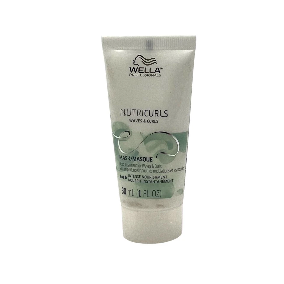 Mascarilla Wella Nutricurls Waves & Curls tratamiento profundo 1 fl oz  Foto 1 de 1