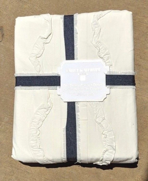 POTTERY BARN TEEN ~ EDREDÓN TAPETA BONITO EMILY & MERITT ~ ÚLTIMO EN CUALQUIER LUGAR Foto 1 de 1