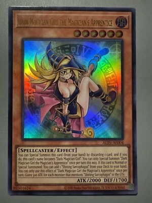 YUGIOH DARK MAGICIAN GIRL THE MAGICIAN'S APPRENTICE ASIA ENGLISH ALIN ULTRA RARE - Image 1 of 3