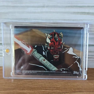 2012 Topps Star Wars Galaxy Serie 7 Animation Cel Chase - Darth Maul #4 von 9 C1 - Bild 1 von 10