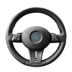 Non-slip Hand Sew Custom Steering Wheel Cover for BMW Z4 2007 Z4 2009-2008 Z4 - Picture 1 of 12