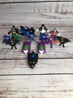 Imaginext McDonalds Happy Meal Batman Toys DC Comics Figuras Joker Penguin Foto 1 de 4