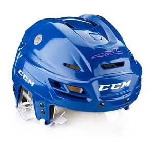 Bowen Byram Autographed Blue CCM Tacks Hockey Helmet - Bild 1 von 1