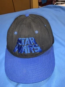Star Wars Mütze Kappe blau Logo + X Wing Fighter schwarz Snapback - Bild 1 von 15
