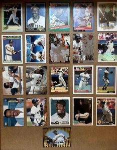 Barry Bonds Baseball Karten Lot 21 Karten Topps Bowman Fleer Hologramm Inserts - Bild 1 von 7