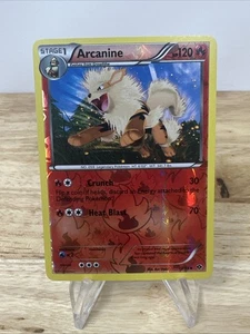 2012 Pokemon Black & White Next Destinies Arcanine Reverse Holo #13 - Picture 1 of 11