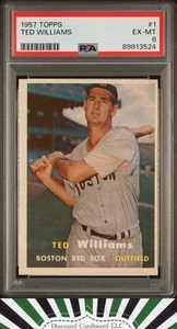 1957 Topps #1 Ted Williams PSA 6 - Bild 1 von 2