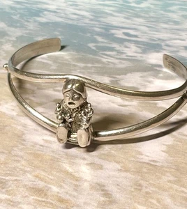 Carolyn Pollack Relios Sterling Silver NATIVE STORYTELLER 925 Cuff Bracelet 7” - Picture 1 of 4