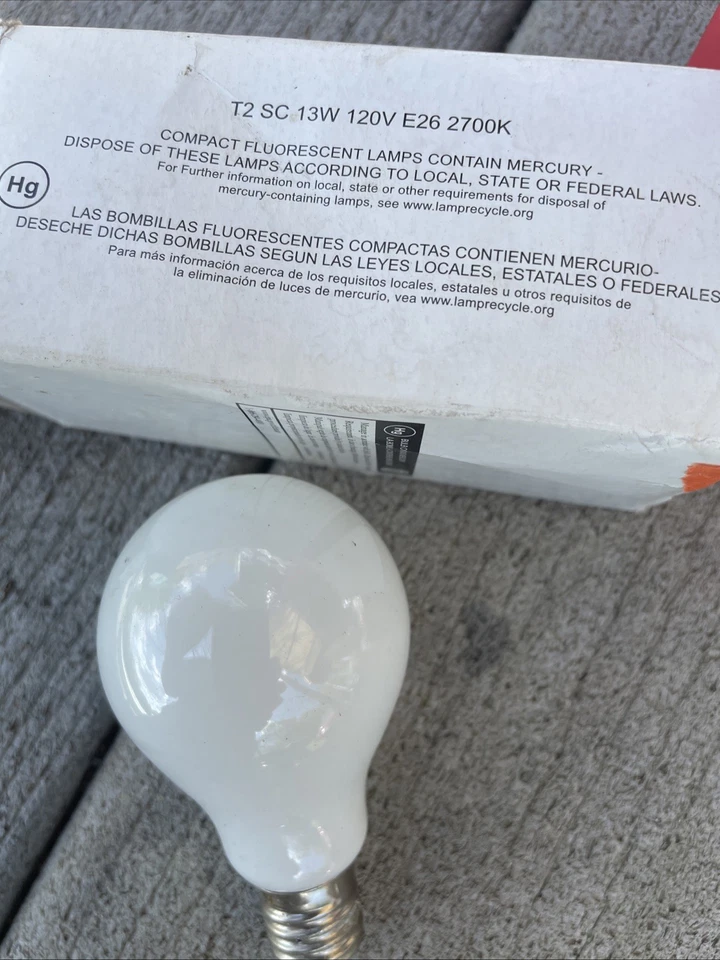 Light Bulb / Smaller Base , T2 Sc   E26.  2700k - Image 1 of 1