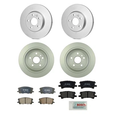 For Toyota Highlander 06-07 Brake Kit QuietCast Premium Front & Rear Brake Kit w Foto 1 de 4