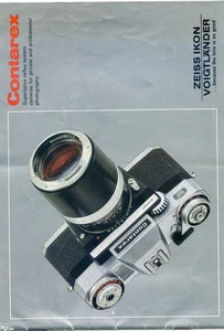 Zeiss Ikon Voightlander Contarex Bedienungsanleitung - Bild 1 von 1