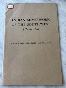 Indianer Silberarbeit Südwesten, illustriert H P Mera Anthropologie Santa Fe A5 - Bild 1 von 9