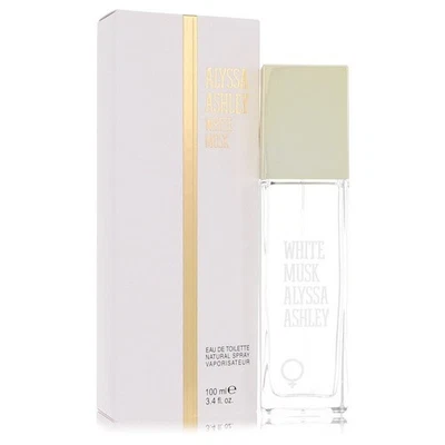 Alyssa Ashley White Musk by Alyssa Ashley Eau De Toilette spray 3,4 oz para mulheres - Imagem 1 de 4