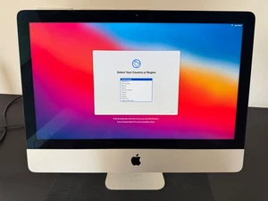 Apple iMac 21.5" Inch A1418, late 2014 1.4Ghz Core i5 8GB RAM 250GB SSD Big Sur - Picture 1 of 2