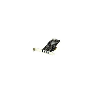 Startech PEXUSB3S42V 4 PORT USB 3.0 PCI EXPRESS CARD USB 3.0 PCIE CARD W/ LP4 SA - Picture 1 of 1