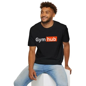 Gym Hub T-Shirt, Fitness Tee, Trainingsshirt, Training Top, Athleisure - Bild 1 von 28