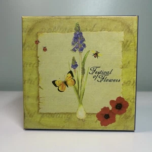 Juego de 4 mini platos MWW Market Festival Of Flowers 4,5" en caja original retirado - Imagen 1 de 17