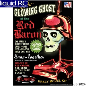 Atlantis Models M6742 1/4 Ghost of the Red Baron Glow Edition Plastik Modellbausatz - Bild 1 von 1