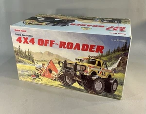 VINTAGE 1980’s RADIO SHACK 4x4 RC OFF ROADER ALL TERRAIN VEHICLE , YELLOW - Picture 1 of 22