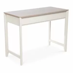 SIENNA FRENCH PROVINCIAL IVORY GREY WOODEN HOME OFFICE DESK - Picture 1 of 12