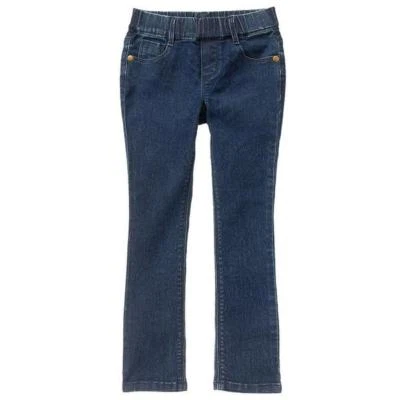 NUEVO CON ETIQUETAS GYMBOREE Pull on Jeggings Niñas Denim Oscuro 4,5,6,7,8,10 Foto 1 de 2