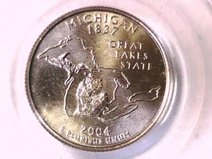 2004 D Michigan Washington State Quarter PCGS MS 67 73127773 - Picture 1 of 3