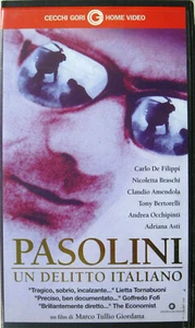 " PASOLINI UN DELITTO ITALIANO " film vhs mint non editoriale non noleggio - Bild 1 von 3