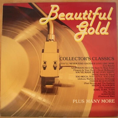BEAUTIFUL GOLD - VARIOUS - Vinyl LP - CBS - 1982 - VG FREE POSTAGE (2704) - Image 1 of 4