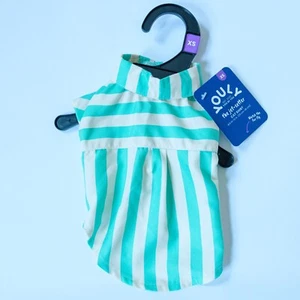Youly Cat Shirt The Jet-Setter XS extra small Collared Kitty Outfit NWT New - Picture 1 of 4