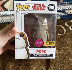 Funko Pop Star Wars Porg Flocked Chase Hot Topic Exclusive  - Bild 1 von 6