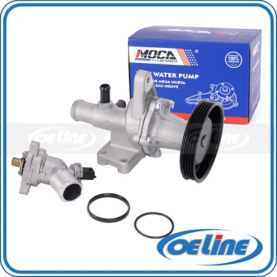 Termostato de bomba de agua para Chevrolet Spark L4 2012-2015 1,2 L (con correa de 4 costillas) Foto 1 de 4