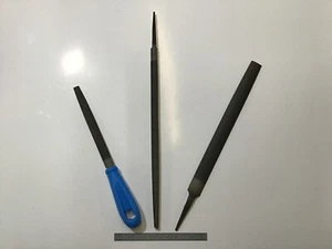 Metal Files  6 In half round smooth, 12 In half round, 12 in round  (R) - Picture 1 of 1