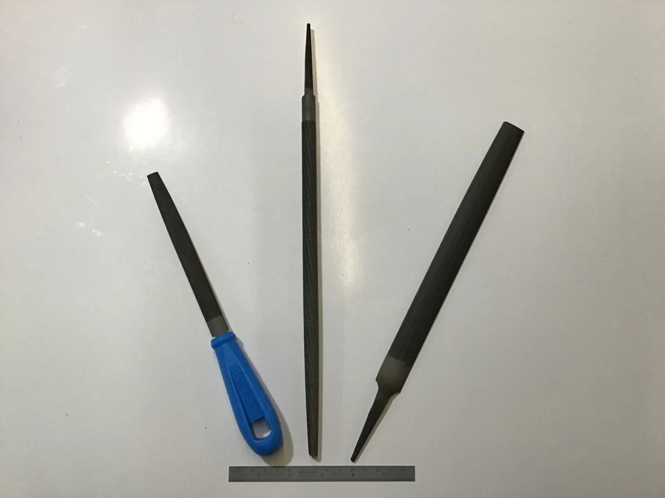 Metal Files  6 In half round smooth, 12 In half round, 12 in round  (R) - Image 1 of 1