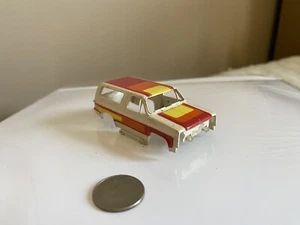 Cuerpo Blazer Chevy Aurora Afx Blanco/Naranja/Rojo y Amarillo - Imagen 1 de 7