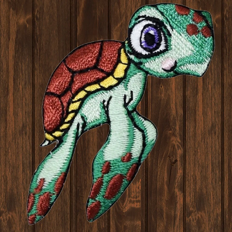 Baby Sea Turtle Embroidered Patch — Iron On - Image 1 of 1