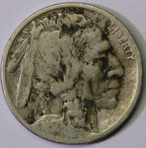 1917 D Buffalo Nickel. Early Semi-Key Date Buffalo. #A - Picture 1 of 4