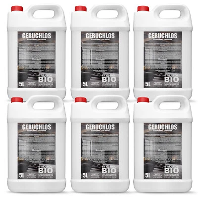 30 Liter Bioethanol Premium BIO Tischkamin Ethanolkamin Kaminethanol 6 x 5L - Bild 1 von 4