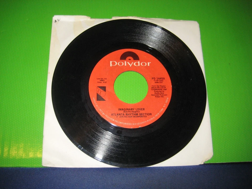 Atlanta Rhythm Section, Imaginary Lover / Silent Treatment - Image 1 of 1