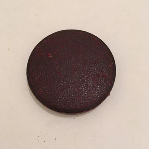 VINTAGE 44MM LEATHER PUSH ON LENS CAP FOR MEDIUM OR LARGE FORMAT BRASS LENSES. - Picture 1 of 3