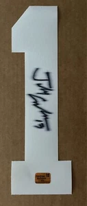 Johnny Gaudreau Calgary Flames Signed white Jersey Number slight bleed - Picture 1 of 3